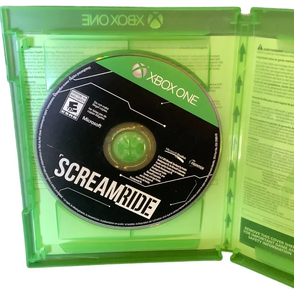 ScreamRide Xbox One Blu-ray Disc Microsoft Studios Mild Violence‎ Age 10+